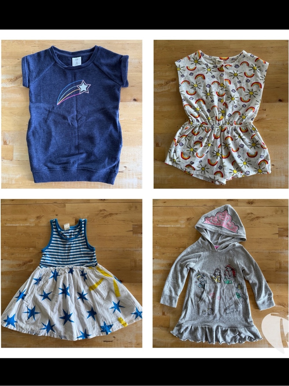 2T Clothing Lot (Tucker+Tate, Baby Gap, Disney Princess)